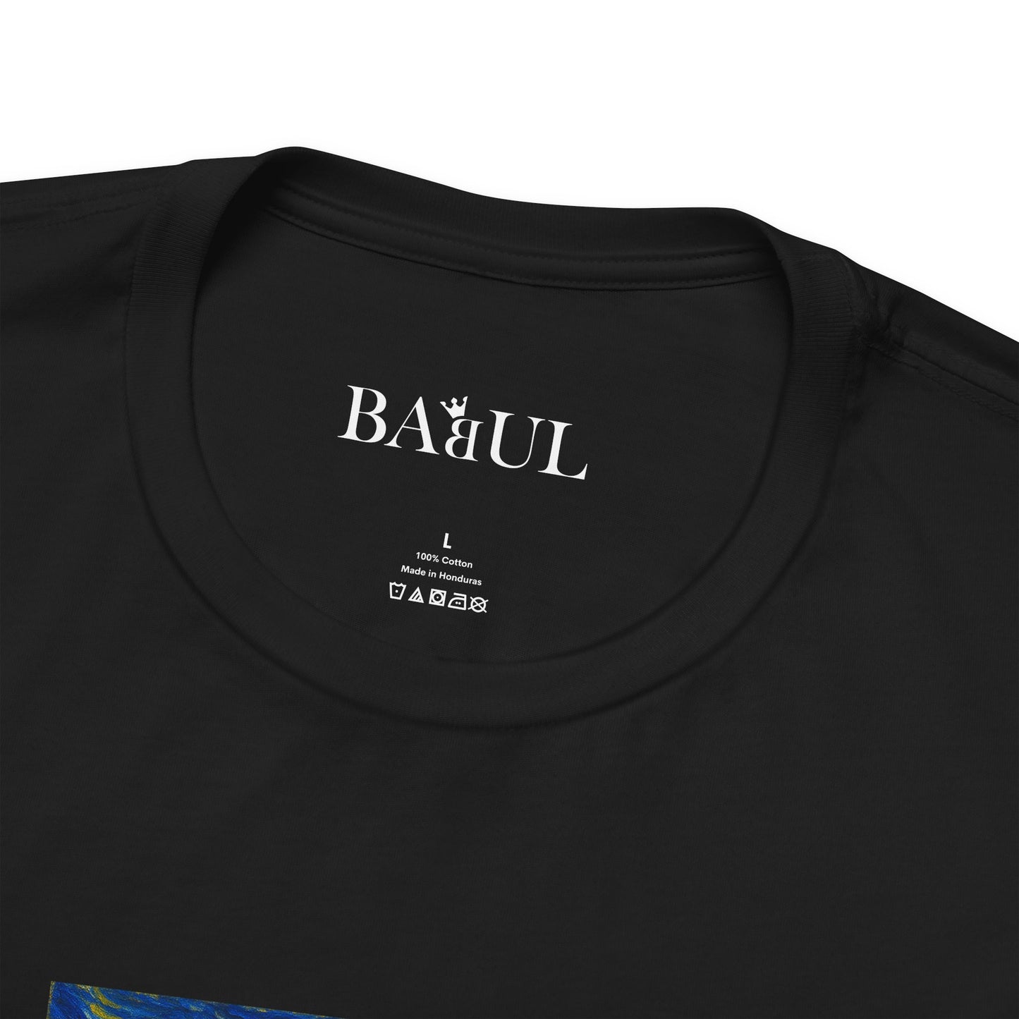 DOGART Unisex Jersey Dog T-Shirt - VAN GOGH - Iconic Painting Reimagined with Dogs