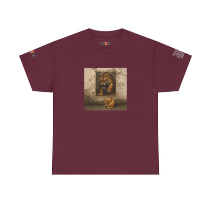 Rebel Graphic Tee - Unisex Heavy Cotton T-Shirt for the Wild at Heart. Rebel Tees, Born to Be Worn