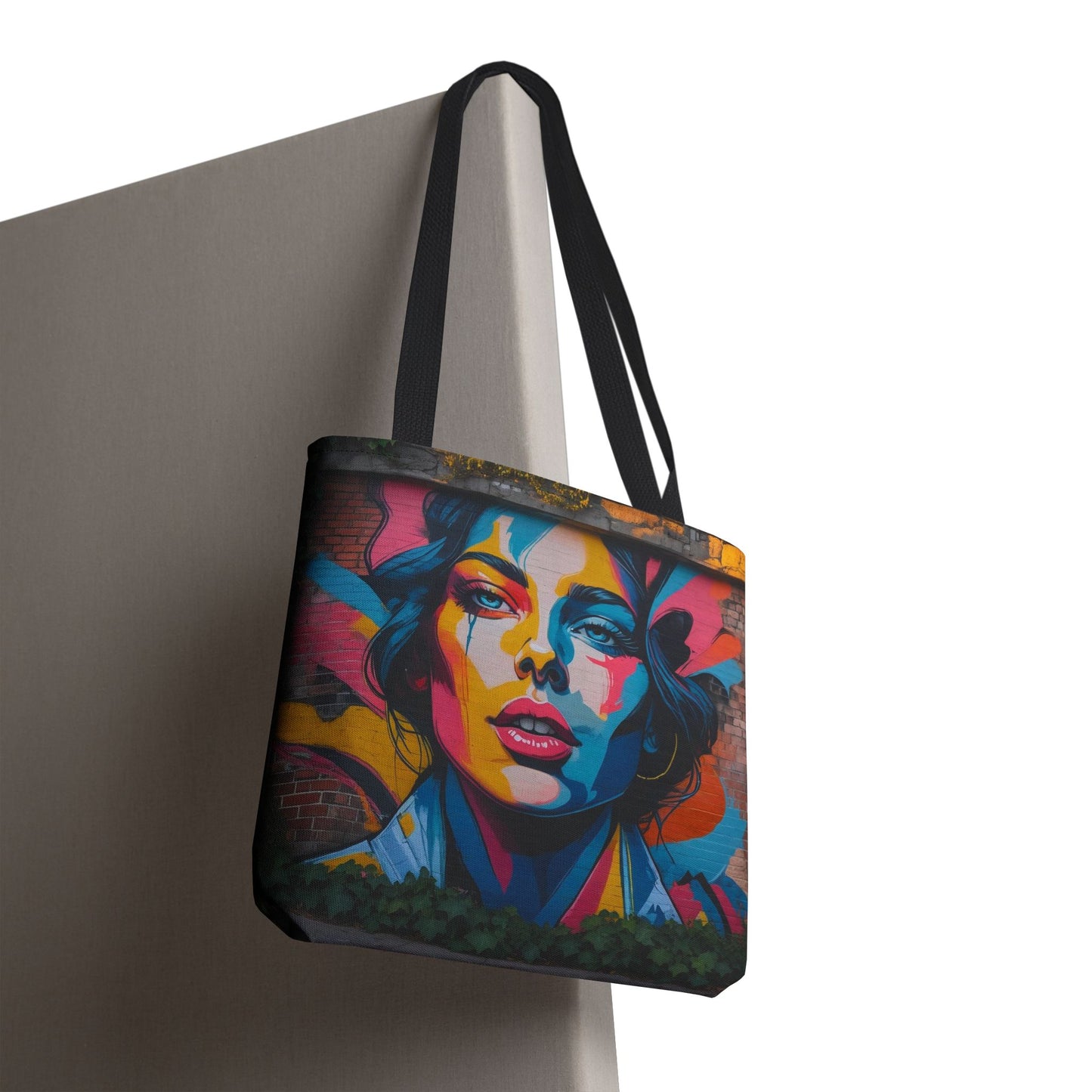 Artistic Surge - Eco-Friendly Canvas Tote Bag - WOMAN'S FACE