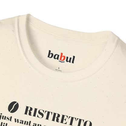 CoffeeTherapy T-Shirt – Irony Is the Best Cure (Right After Coffee)