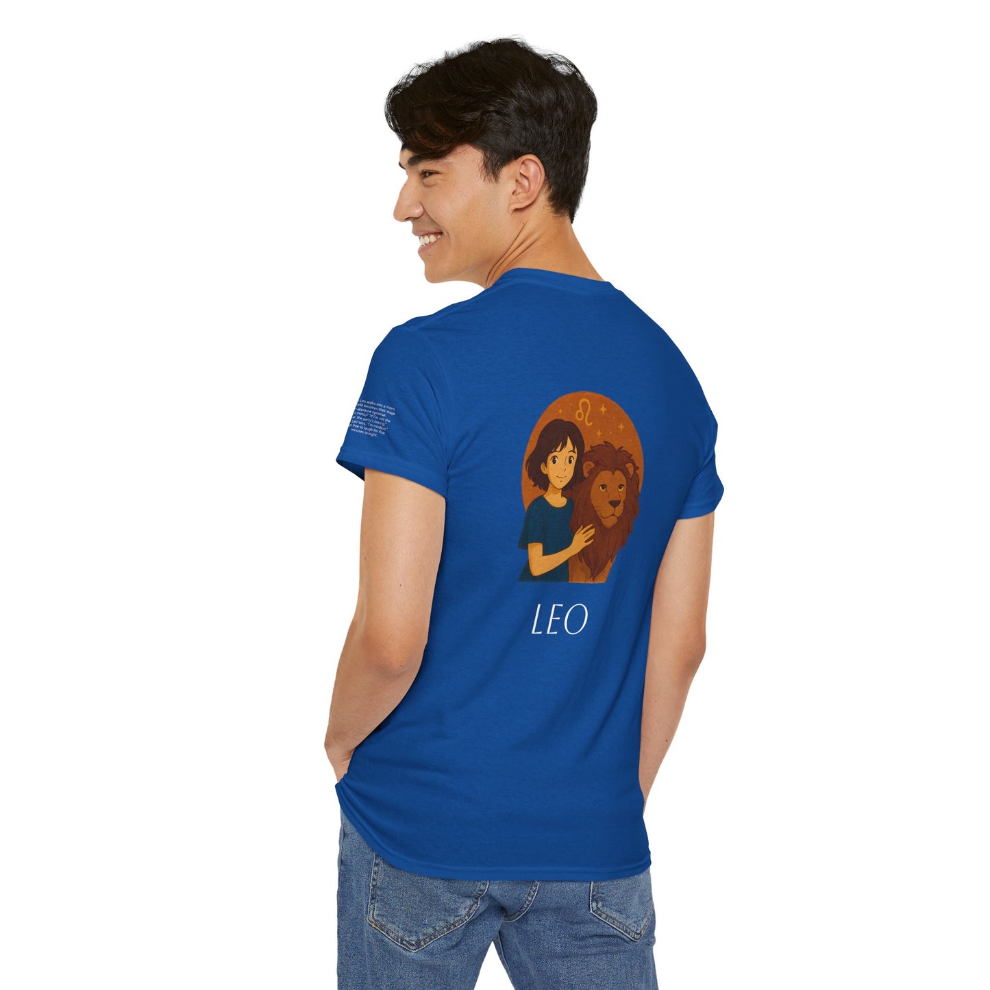 LEO - Dreamy Zodiac T-Shirts – The Magic of the Stars in Ghibli Style