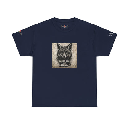 Rebel Graphic Tee - Unisex Heavy Cotton T-Shirt for the Wild at Heart. Rebel Tees, Born to Be Worn - Outfox The Ordinary