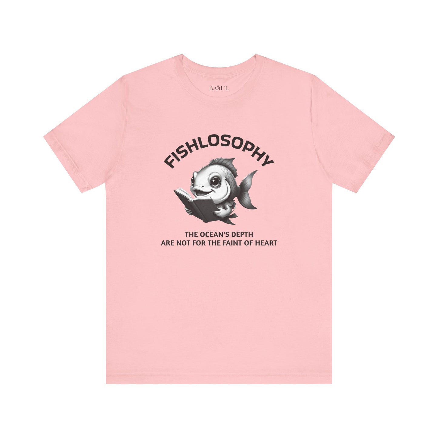 Fishlosophy Unisex Jersey Short Sleeve Tee –  The Ocean' depth is not for the faint of heart