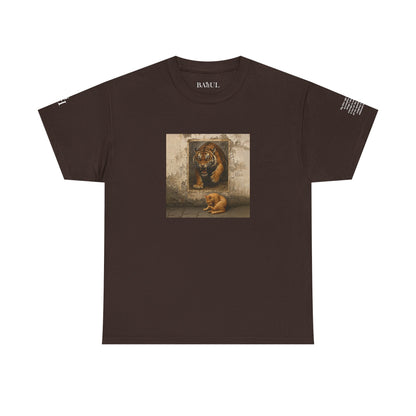 Rebel Graphic Tee - Unisex Heavy Cotton T-Shirt for the Wild at Heart. Rebel Tees, Born to Be Worn