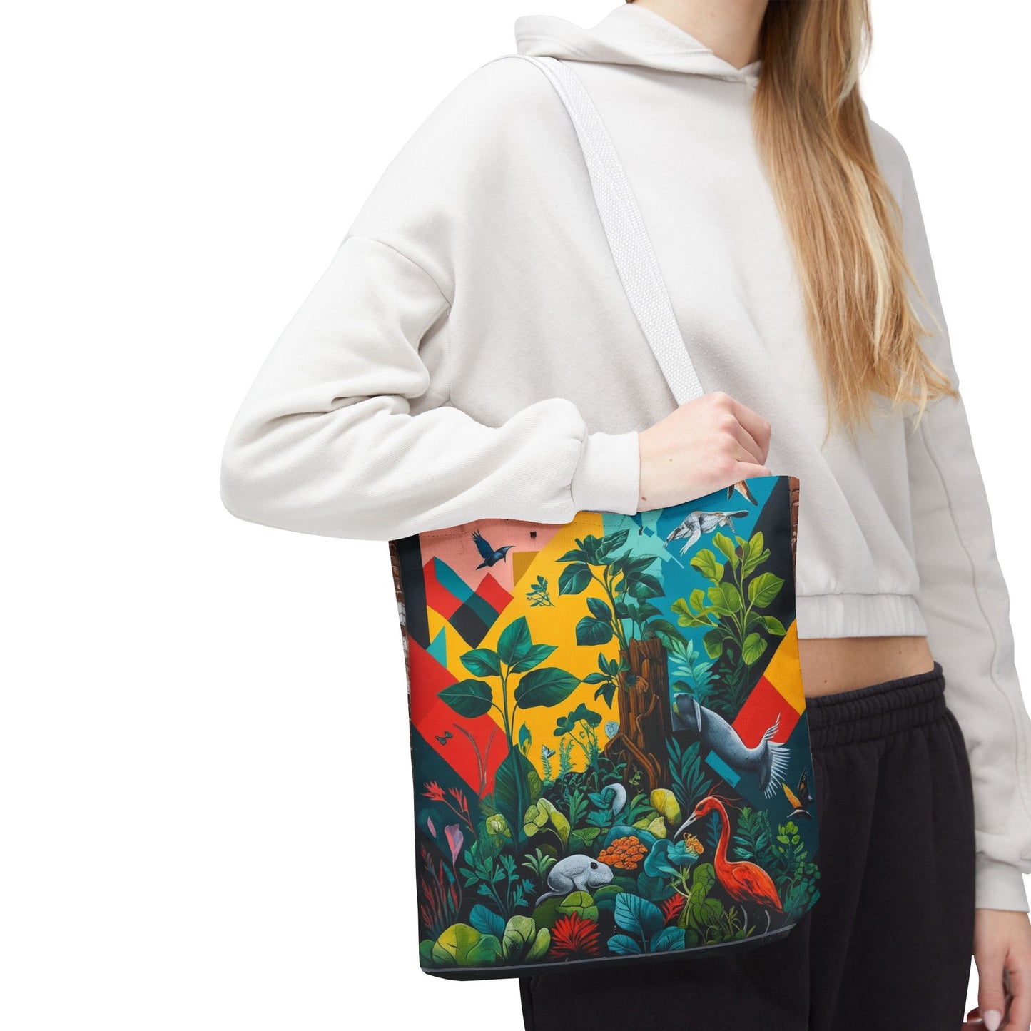Artistic Surge - Eco-Friendly Canvas Tote Bag - NATURE