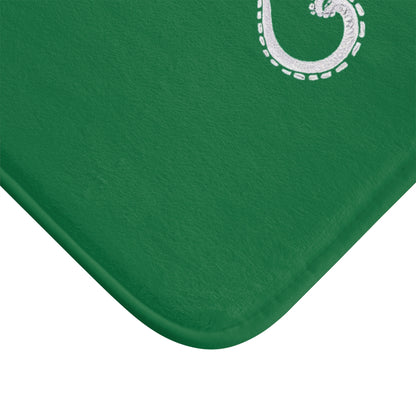 Tribal Bath Mat. Ocean Energy, Tribal Style