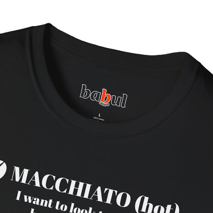 CoffeeTherapy T-Shirt – Irony Is the Best Cure (Right After Coffee)