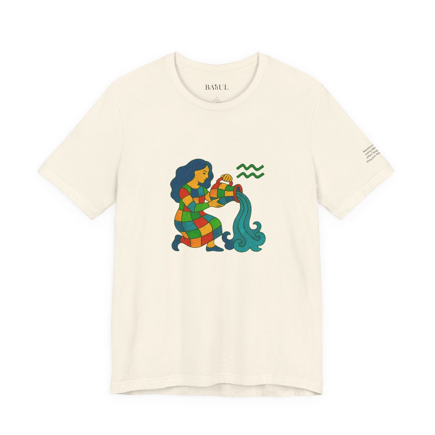 AQUARIUS - T-shirt, The Zodiac in Colors