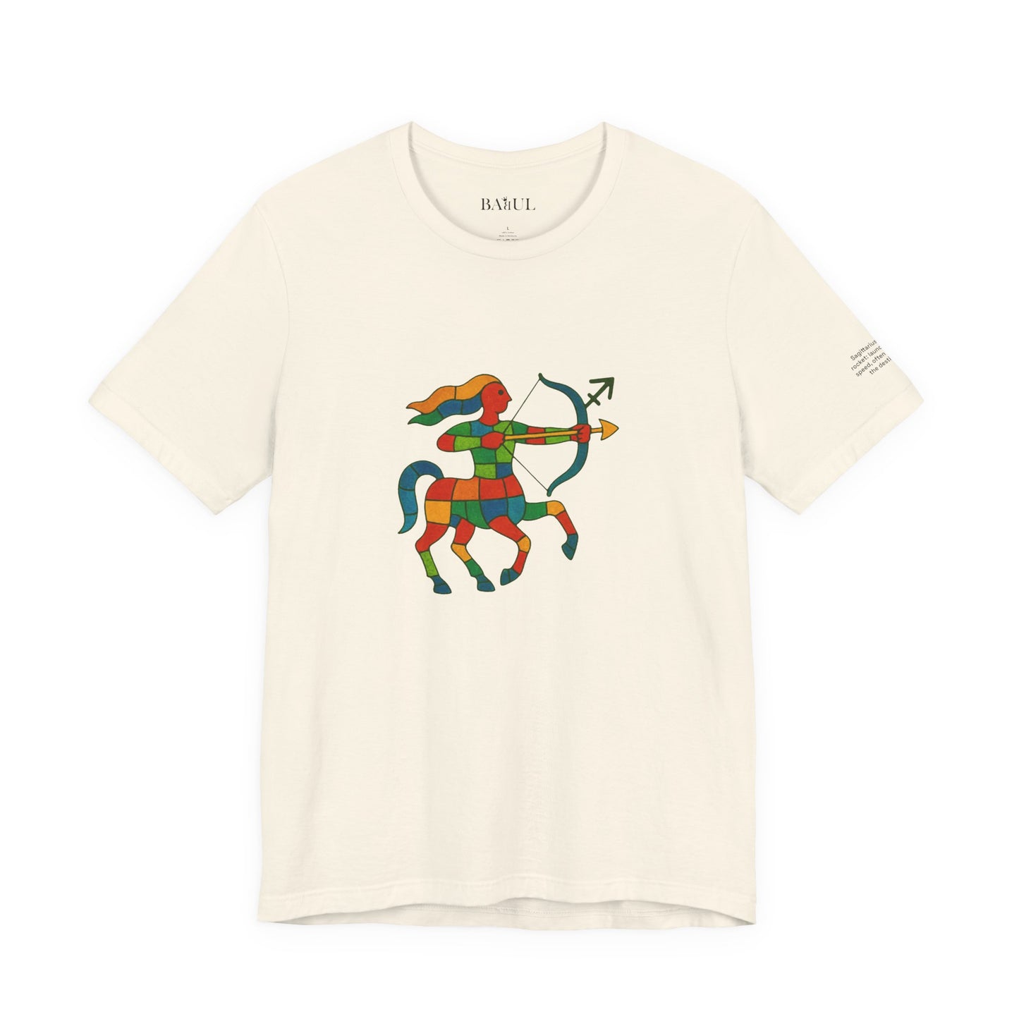SAGITTARIUS - T-shirt, The Zodiac in Colors