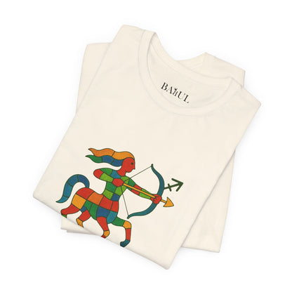 SAGITTARIUS - T-shirt, The Zodiac in Colors