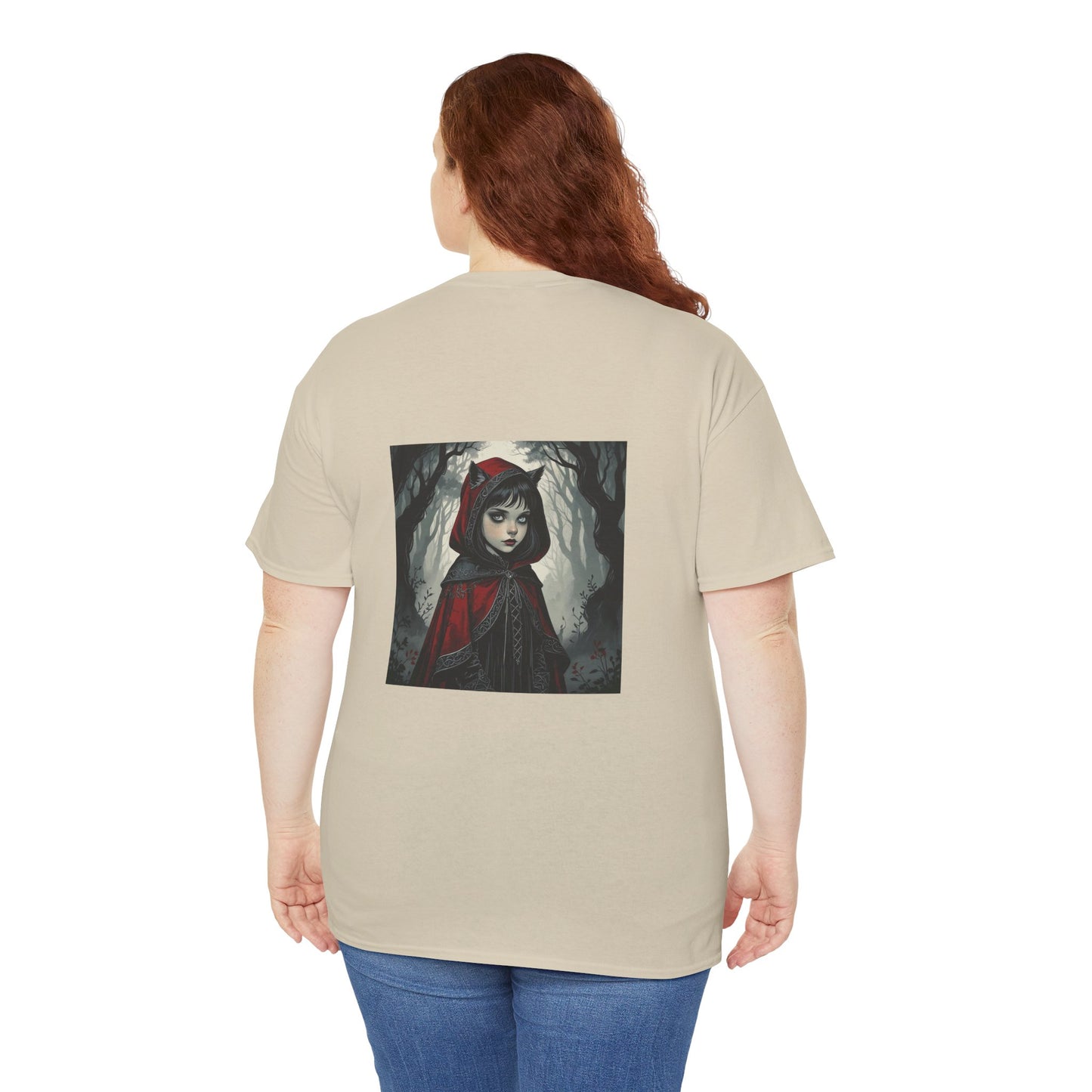 Gothic Fairy Tales Collection Unisex T-Shirt, Red Riding Hood