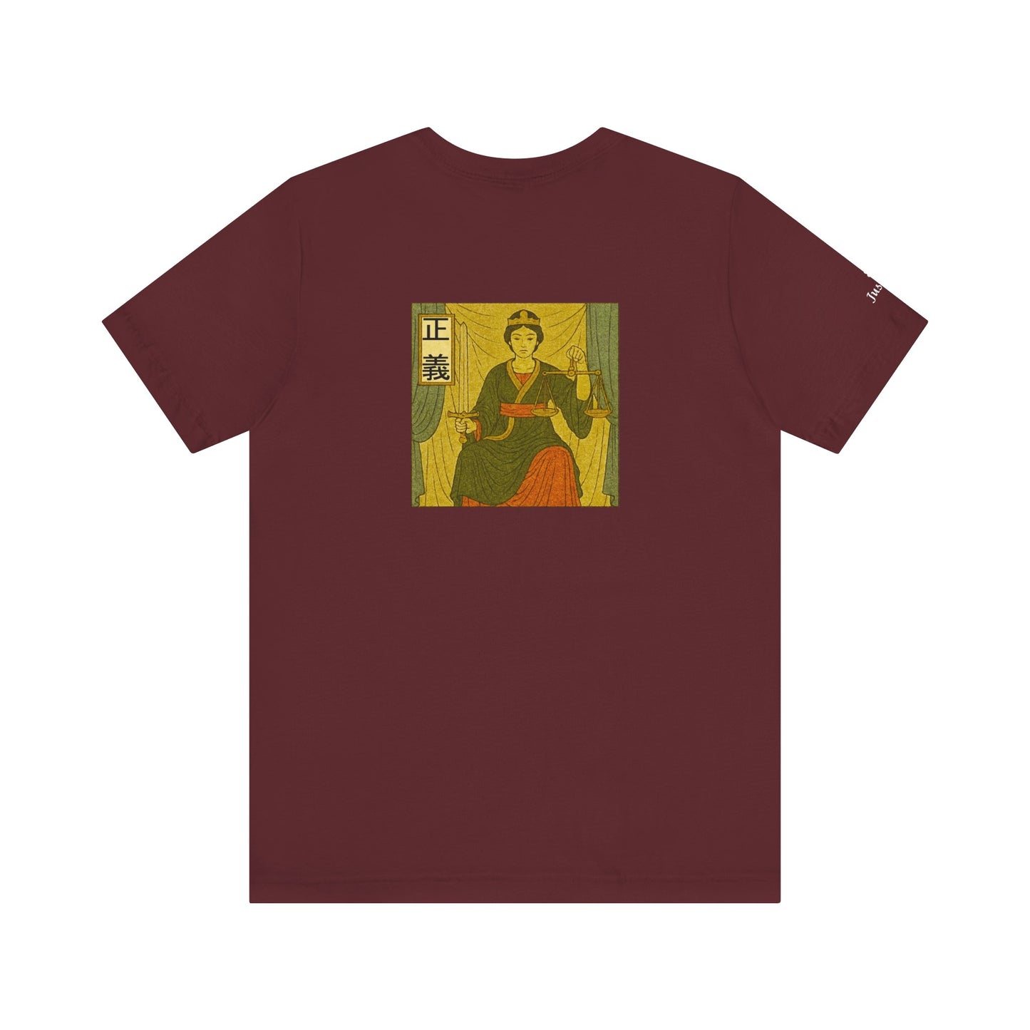 Justice - Tarot in Ukiyo-e Style