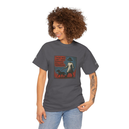 Rebel Graphic T-Shirt – Bold Unisex Heavy Cotton Tee for Free Spirits & Rule Breakers