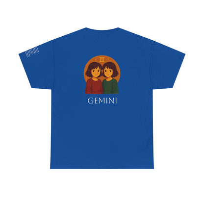 GEMINI - Dreamy Zodiac T-Shirts – The Magic of the Stars in Ghibli Style