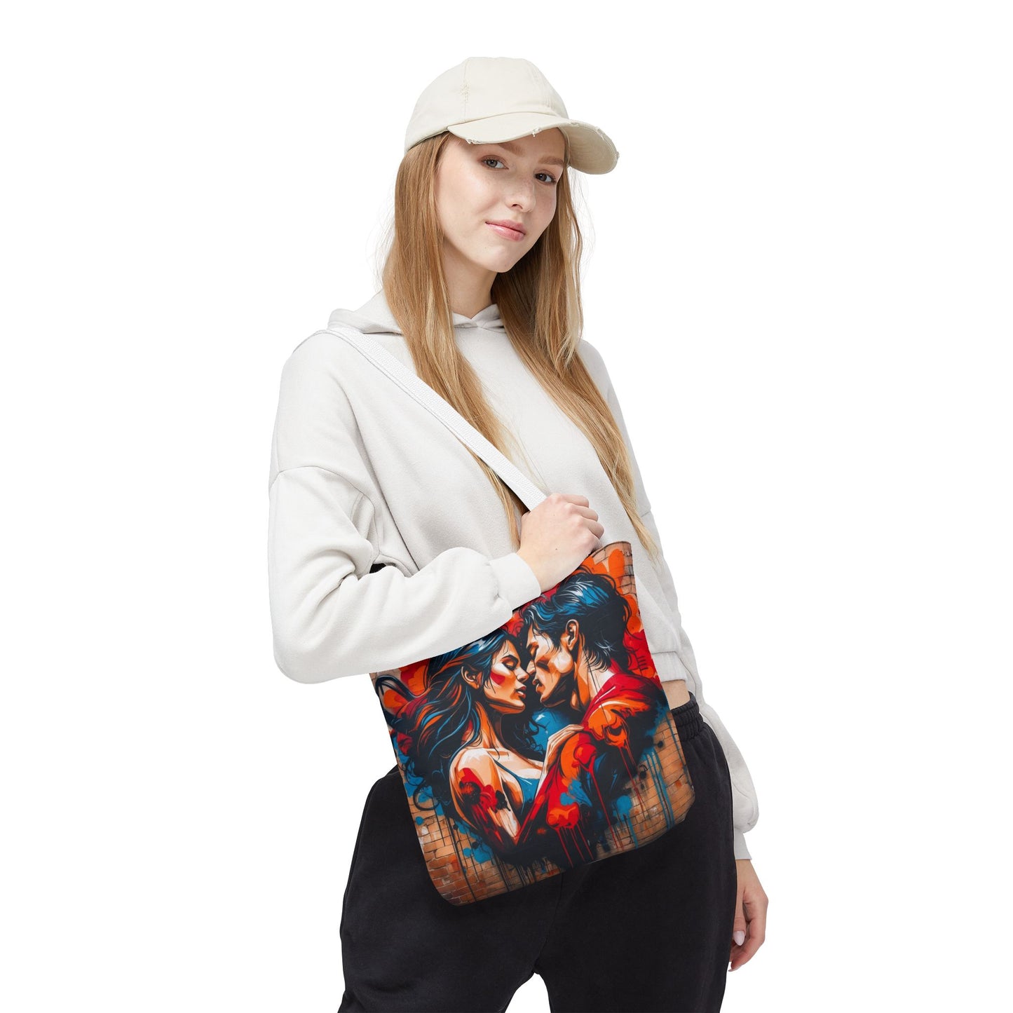 Artistic Surge - Eco-Friendly Canvas Tote Bag - LOVERS