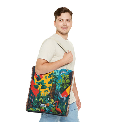 Artistic Surge - Eco-Friendly Canvas Tote Bag - NATURE