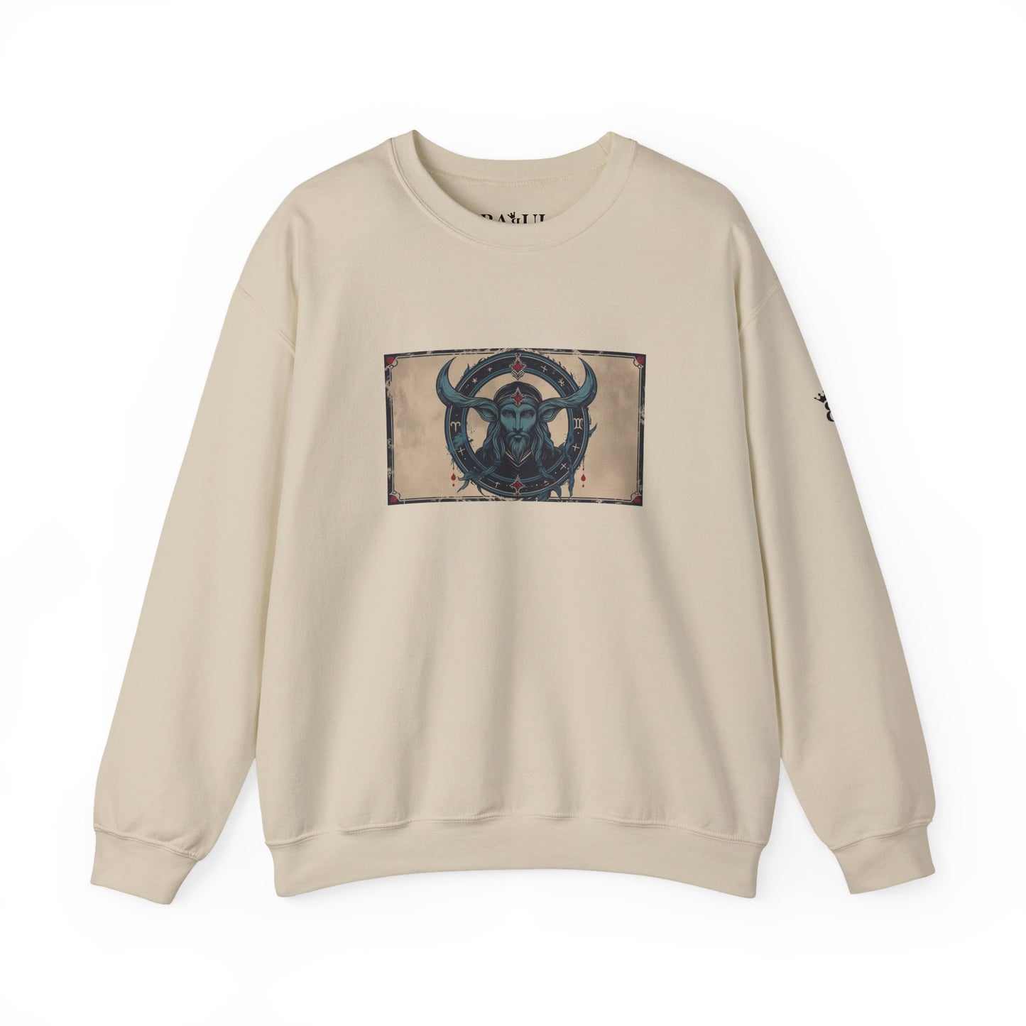 Capricorn - Gothic Zodiac Blue Sweatshirt