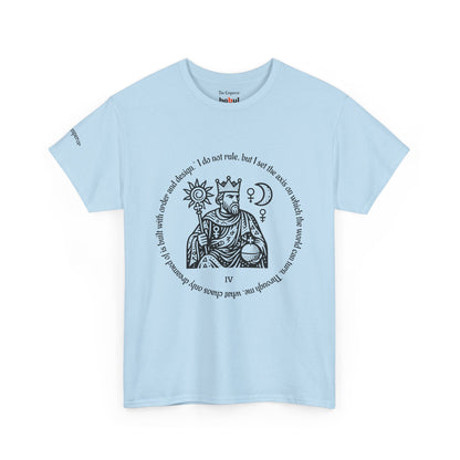 The Emperor - ArcanaPop T-Shirt – Where Tarot Magic Meets Pop Art