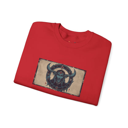 Capricorn - Gothic Zodiac Blue Sweatshirt