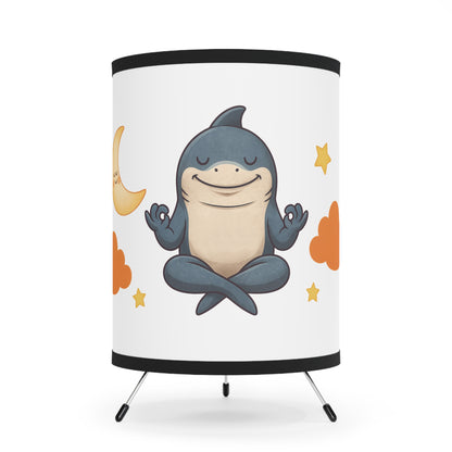 ZEN INSIDE Calming Tripod Lamp. Shark