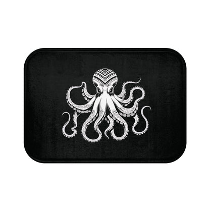 Tribal Bath Mat. Ocean Energy, Tribal Style