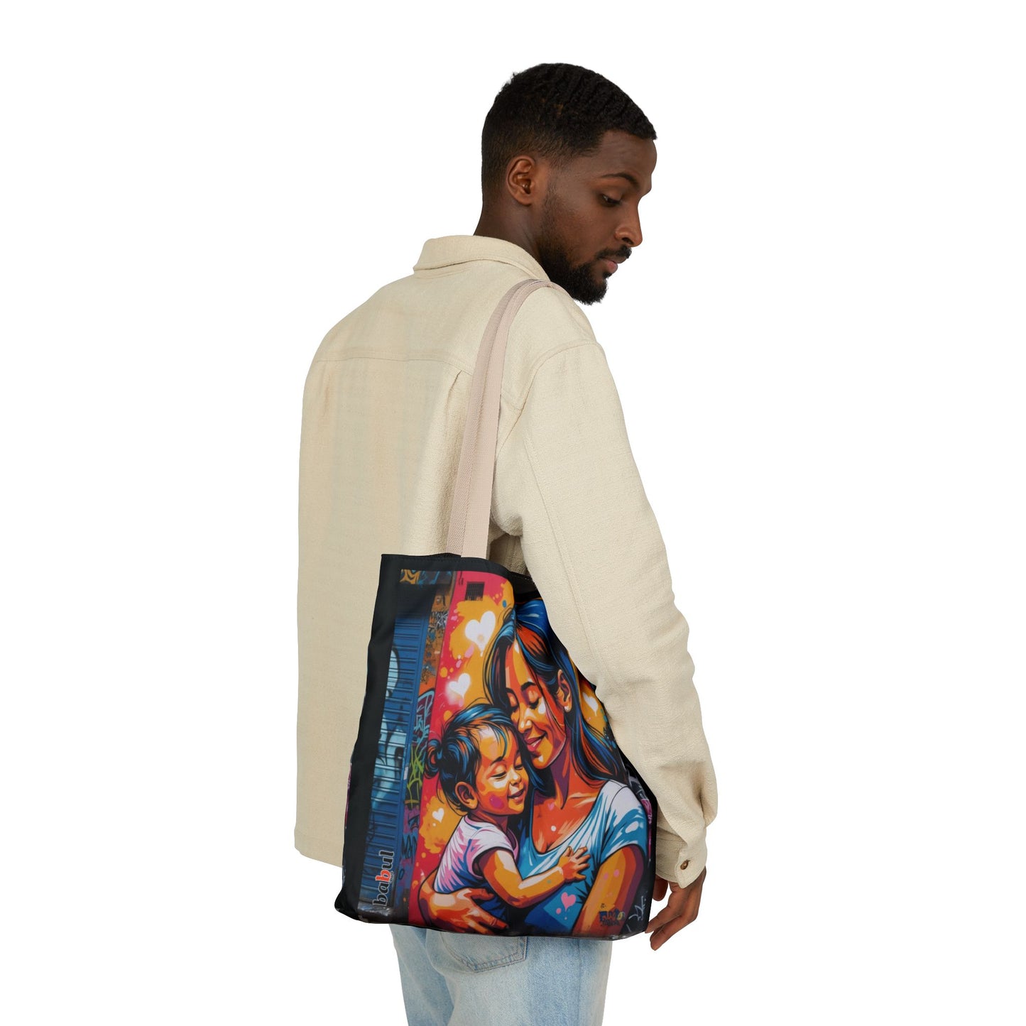 Artistic Surge - Eco-Friendly Canvas Tote Bag - HUG