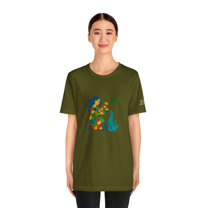 AQUARIUS - T-shirt, The Zodiac in Colors