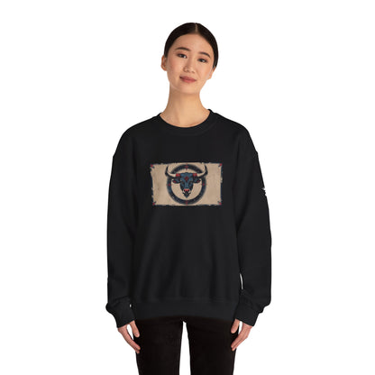 Taurus - Gothic Zodiac Blue Sweatshirt
