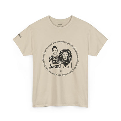 Strength - ArcanaPop T-Shirt – Where Tarot Magic Meets Pop Art