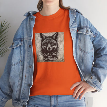 Rebel Graphic Tee - Unisex Heavy Cotton T-Shirt for the Wild at Heart. Rebel Tees, Born to Be Worn - Outfox The Ordinary