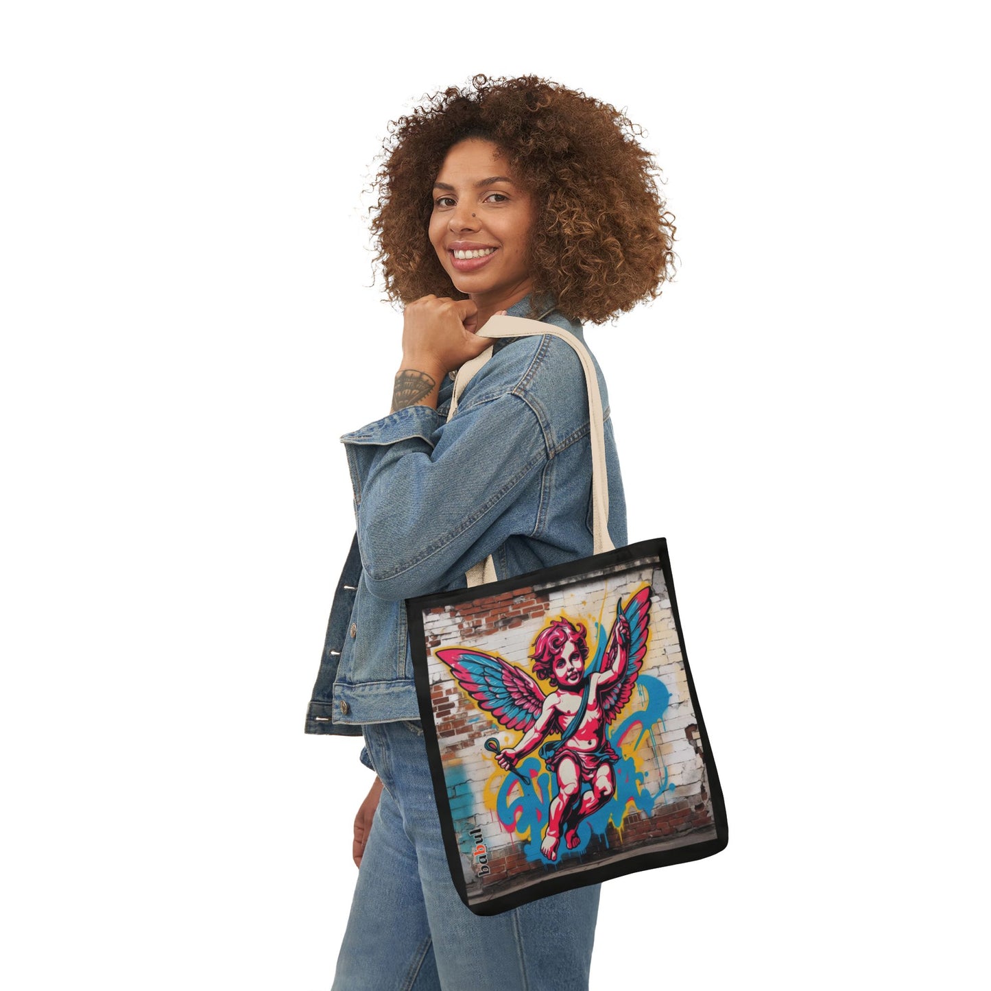 Artistic Surge - Eco-Friendly Canvas Tote Bag - ANGEL
