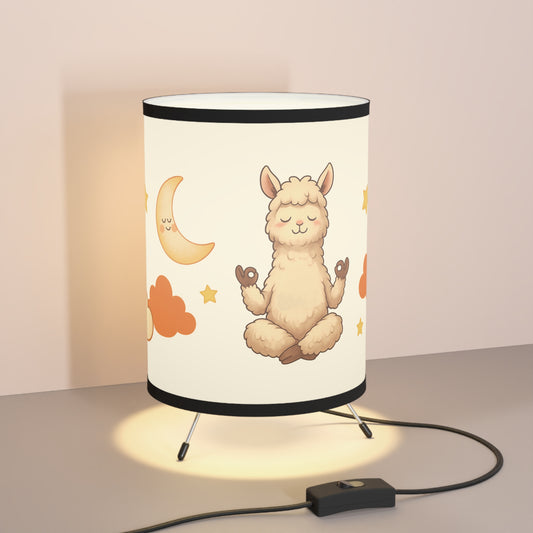 ZEN INSIDE Calming Tripod Lamp. Alpaca