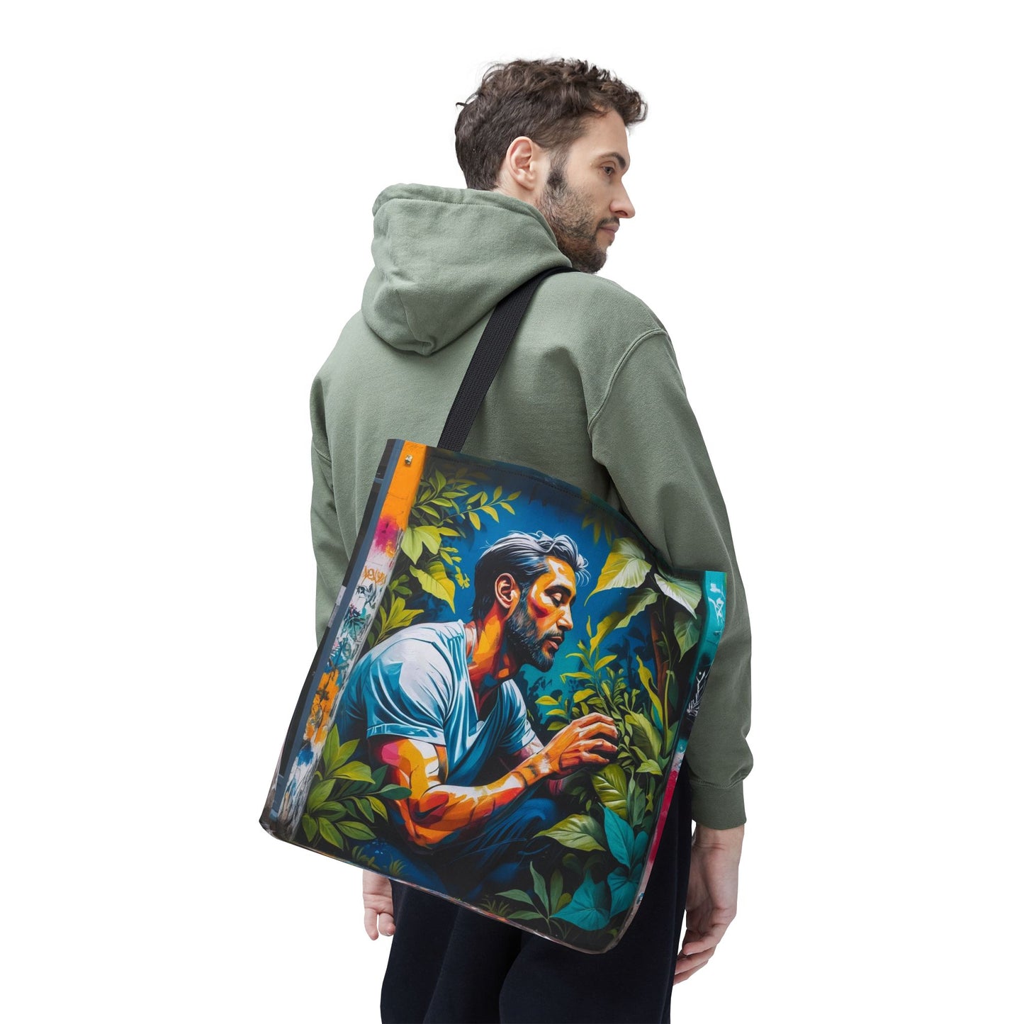 Artistic Surge - Eco-Friendly Canvas Tote Bag - LOVE FOR NATURE