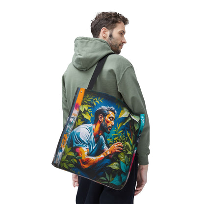Artistic Surge - Eco-Friendly Canvas Tote Bag - LOVE FOR NATURE
