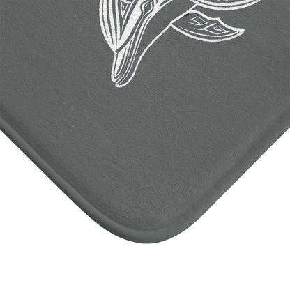 Tribal Bath Mat. Ocean Energy, Tribal Style