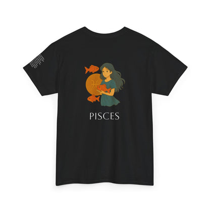 PISCES - Dreamy Zodiac T-Shirts – The Magic of the Stars in Ghibli Style