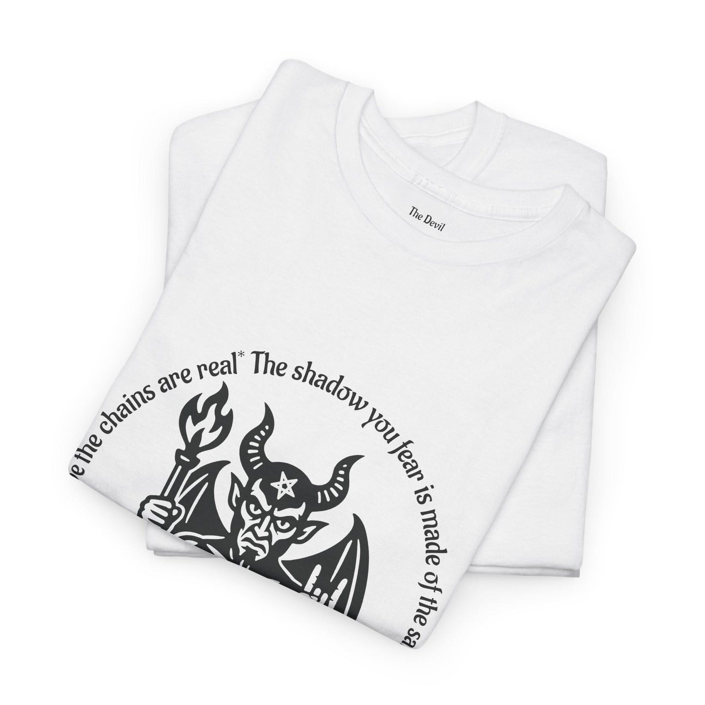 The Devil - ArcanaPop T-Shirt – Where Tarot Magic Meets Pop Art
