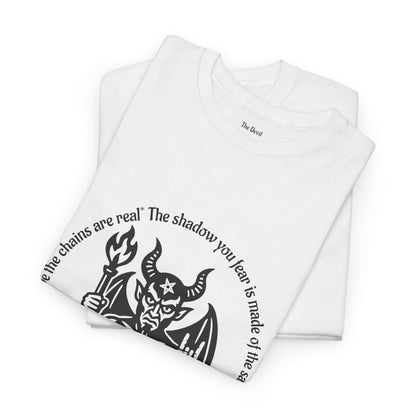 The Devil - ArcanaPop T-Shirt – Where Tarot Magic Meets Pop Art