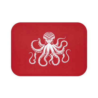 Tribal Bath Mat. Ocean Energy, Tribal Style