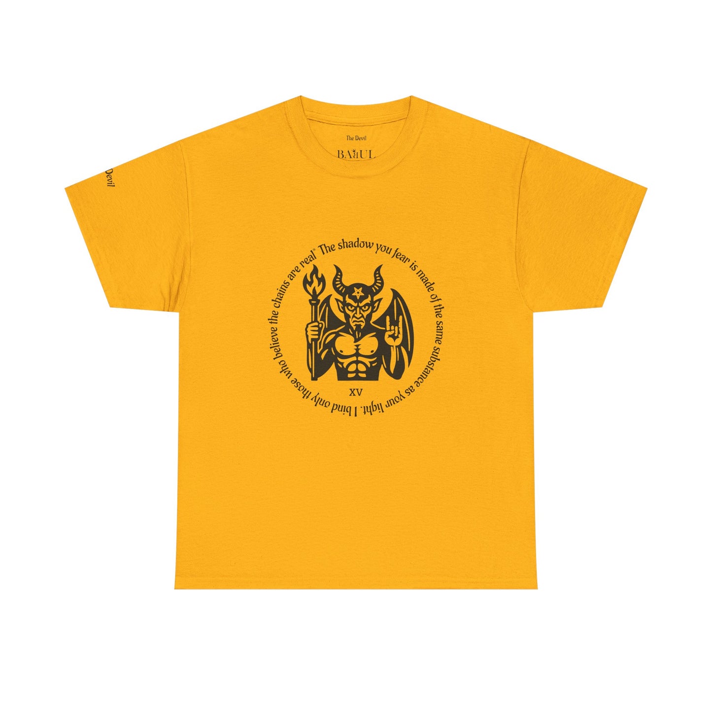 The Devil - ArcanaPop T-Shirt – Where Tarot Magic Meets Pop Art