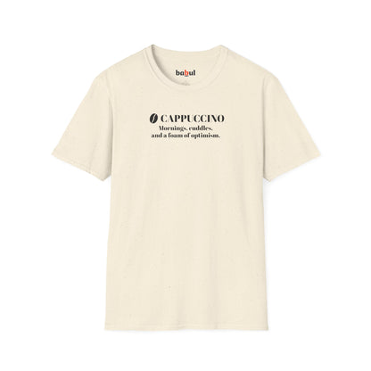 CoffeeTherapy T-Shirt – Irony Is the Best Cure (Right After Coffee)
