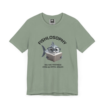 Fishlosophy Unisex Jersey Short Sleeve Tee –  See the vastness even in small spaces