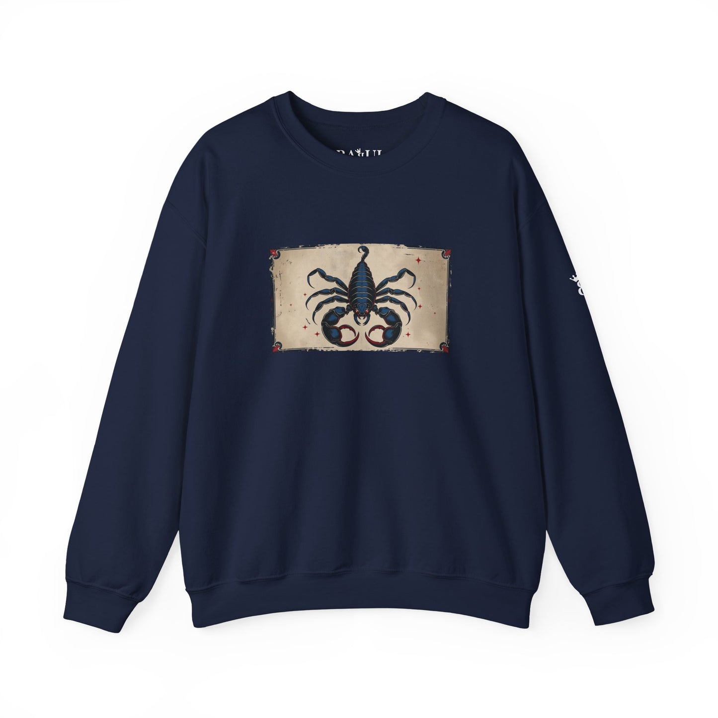 Scorpio - Gothic Zodiac Blue Sweatshirt