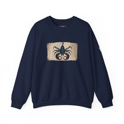 Scorpio - Gothic Zodiac Blue Sweatshirt