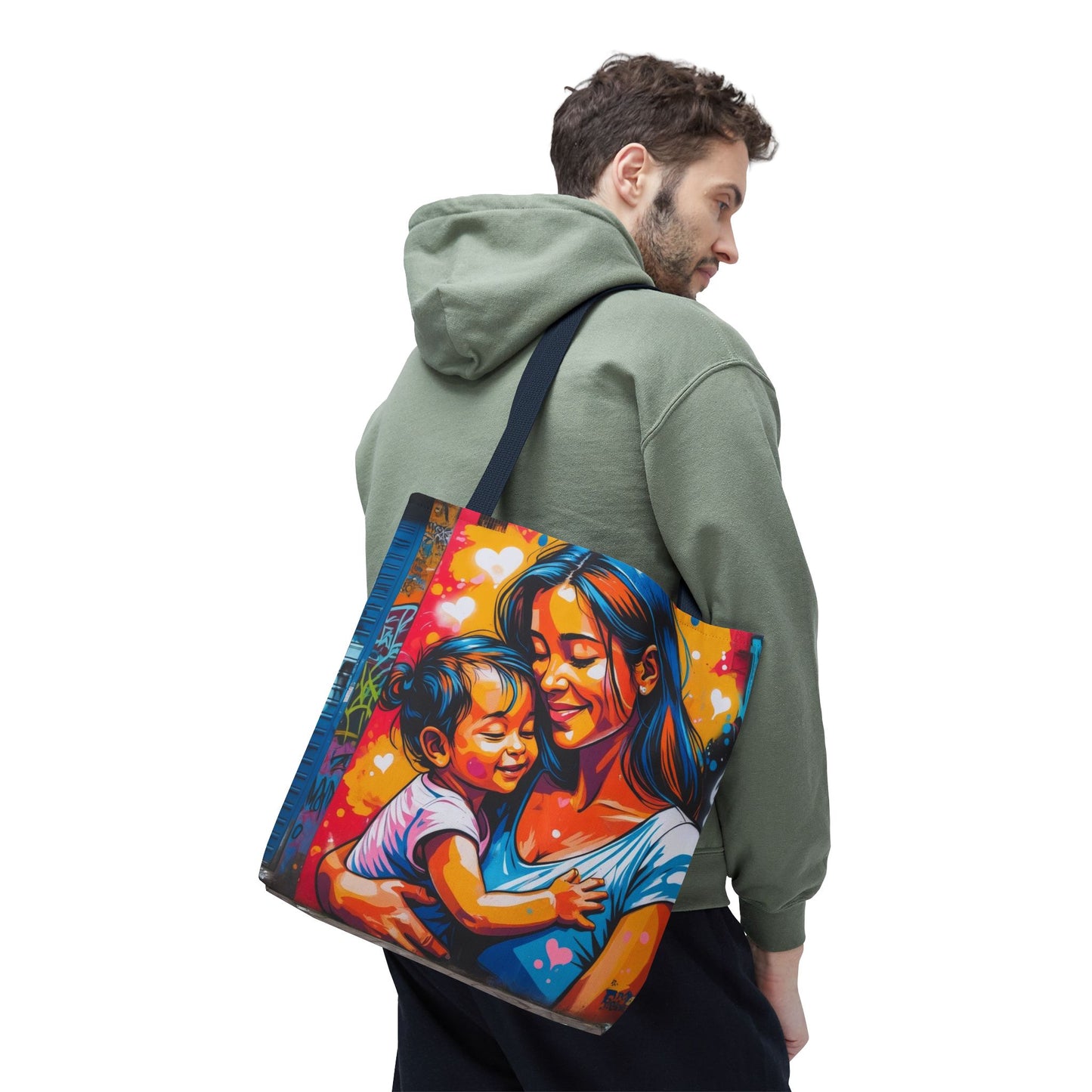 Artistic Surge - Eco-Friendly Canvas Tote Bag - HUG