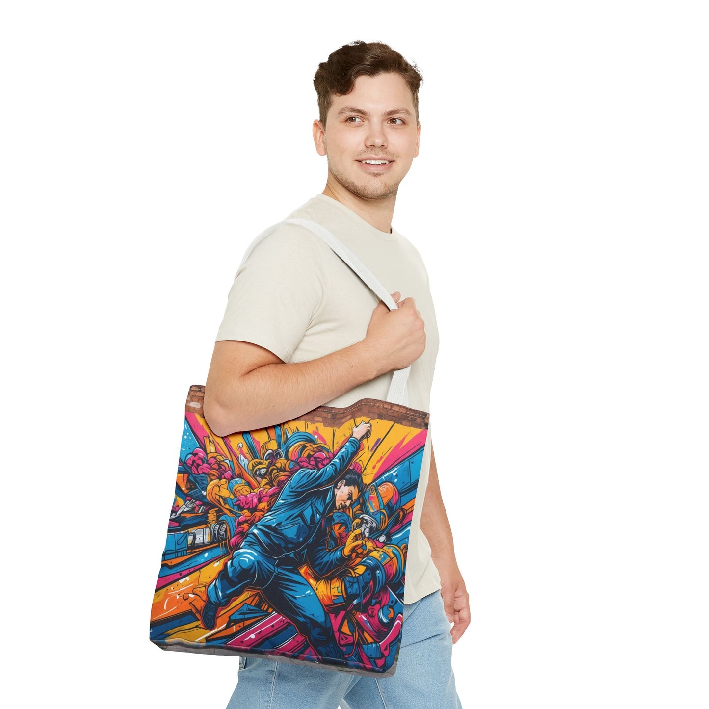 Artistic Surge - Eco-Friendly Canvas Tote Bag - MECHANICS