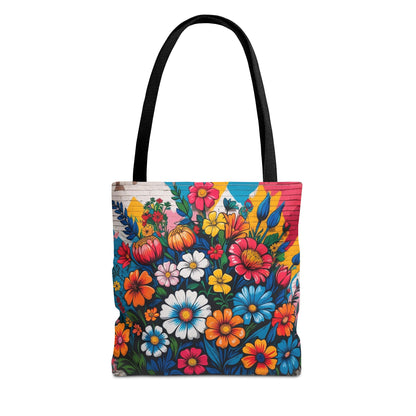 Artistic Surge - Eco-Friendly Canvas Tote Bag - FLOWERS