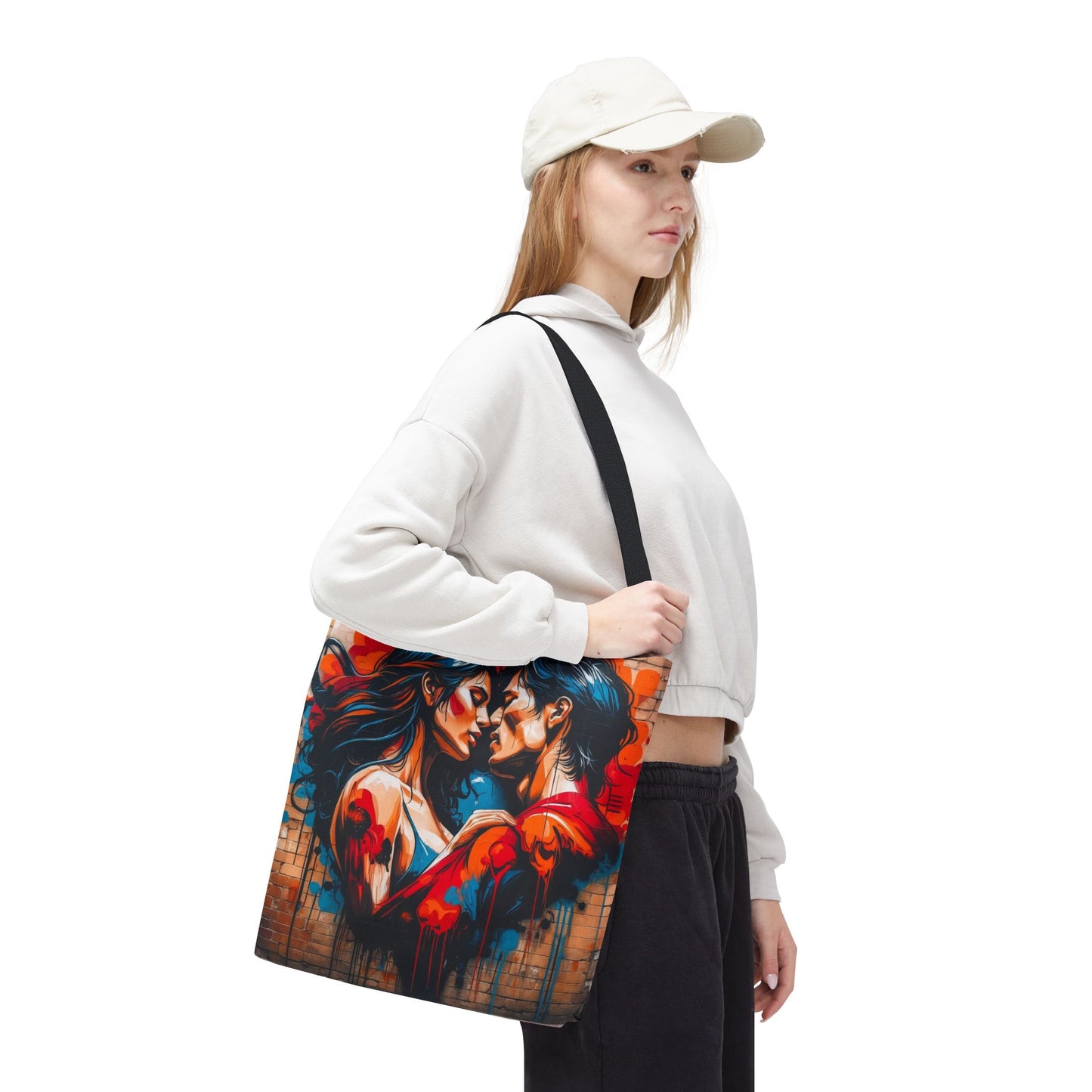 Artistic Surge - Eco-Friendly Canvas Tote Bag - LOVERS