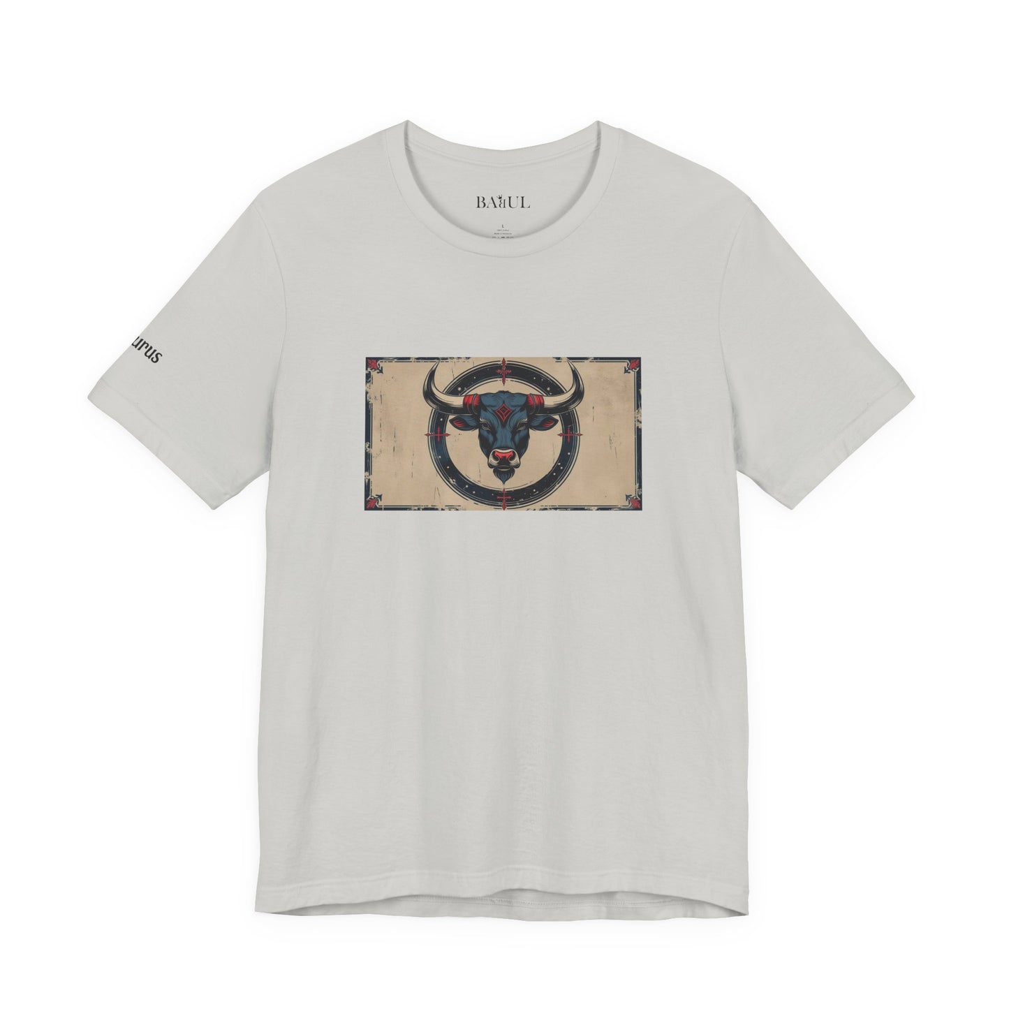 Taurus - Gothic Zodiac T-Shirt. Zodiac in the Shadows