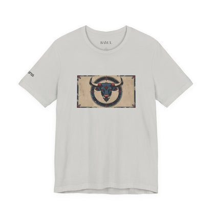 Taurus - Gothic Zodiac T-Shirt. Zodiac in the Shadows